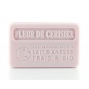 Savon fleur de cerisier au lait d'ânesse 100g Savon fleur de cerisier au lait d'ânesse 100g