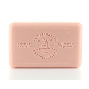 Savon rose au lait d'ânesse 100g Savon rose au lait d'ânesse 100g