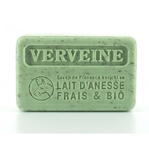 Savon verveine exfoliant au lait d'ânesse 100g Savon verveine exfoliant au lait d'ânesse 100g