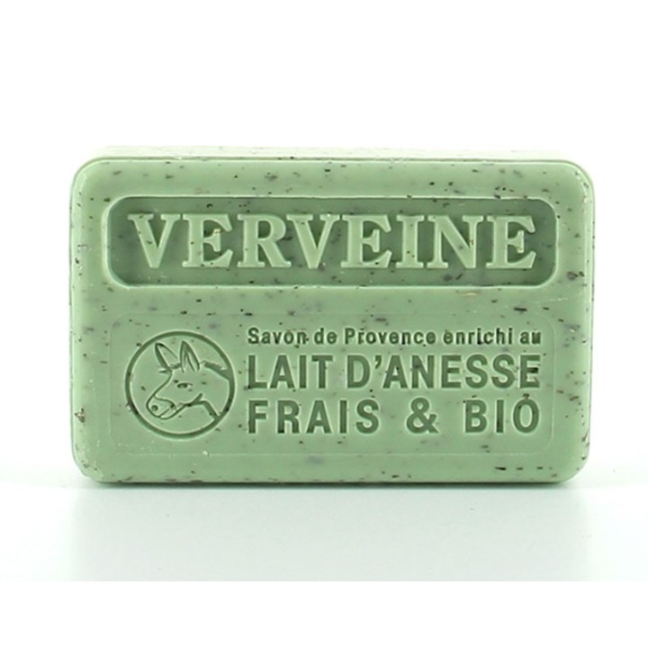 Savon verveine exfoliant au lait d'ânesse 100g