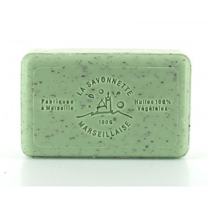 Savon verveine exfoliant au lait d'ânesse 100g Savon verveine exfoliant au lait d'ânesse 100g