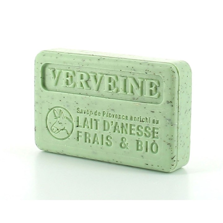 Savon verveine exfoliant au lait d'ânesse 100g
