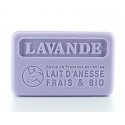 Savon lavande au lait d'ânesse 100g Savon lavande au lait d'ânesse 100g