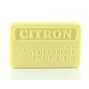 Savon citron au lait d'ânesse 100g Savon citron au lait d'ânesse 100g