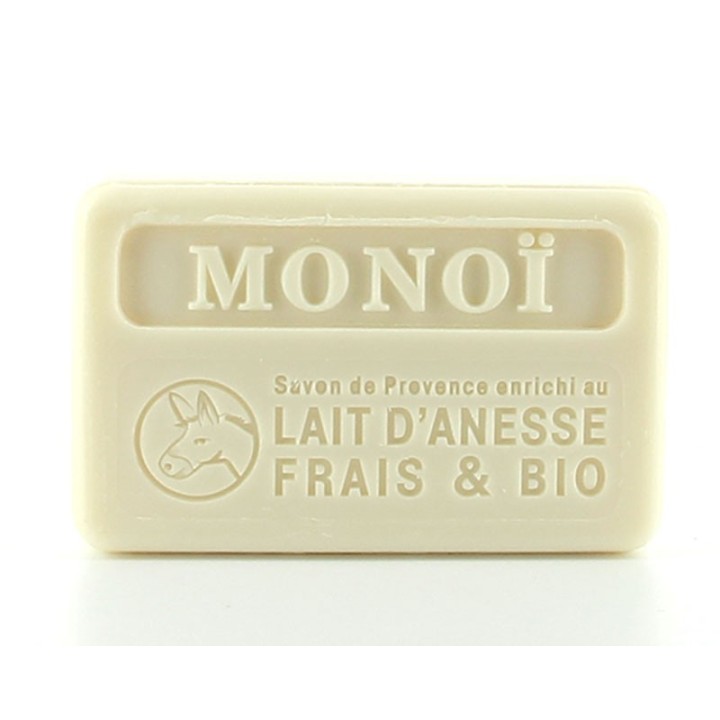 Savon monoï au lait d'ânesse 100g