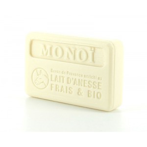 Savon monoï au lait d'ânesse 100g Savon monoï au lait d'ânesse 100g