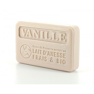 Savon vanille au lait d'ânesse 100g Savon vanille au lait d'ânesse 100g
