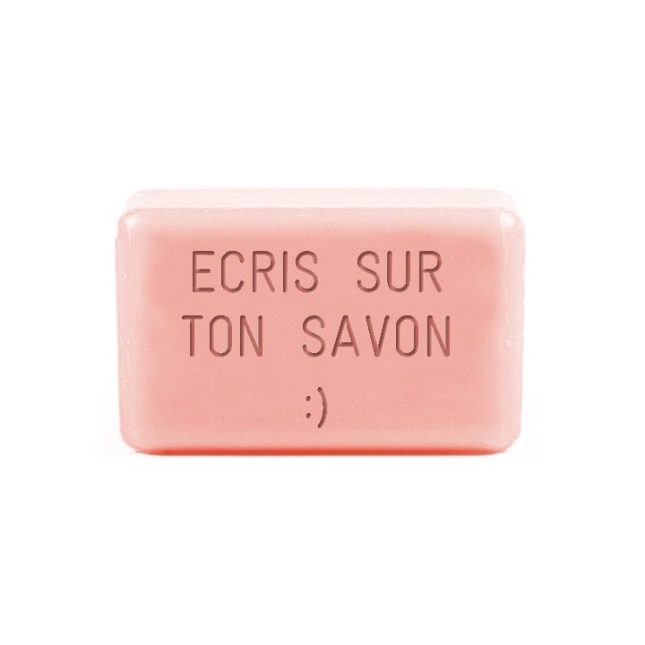 Savon à Personnaliser Rose par la Soap Connection