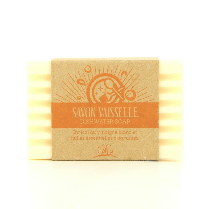 Savon Vaisselle Vinaigre blanc et agrumes 1/4