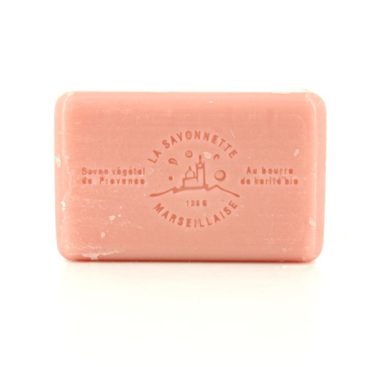 Savon Rose -  Made in Marseille -  enrichi au beurre de karité bio
