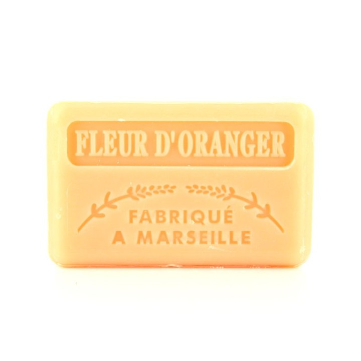 Savon Fleur d'Oranger -  Made in Marseille -  enrichie au beurre de karité bio