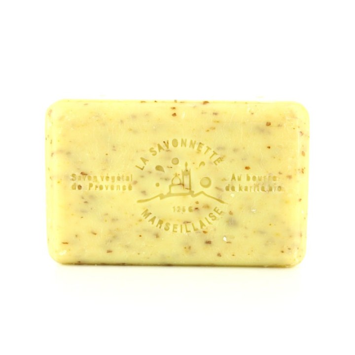 Savon Citron broyé -  Made in Marseille -  enrichie au beurre de karité bio