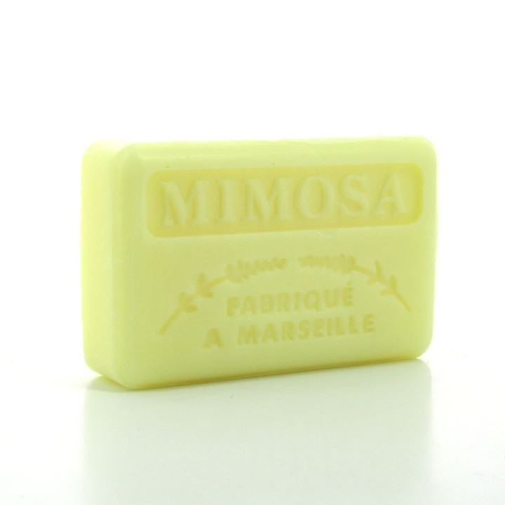 Savon Mimosa -  Made in Marseille -  enrichie au beurre de karité bio