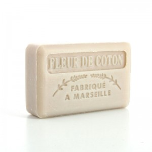 Savonnette Marseillaise Fleur de coton 125 g