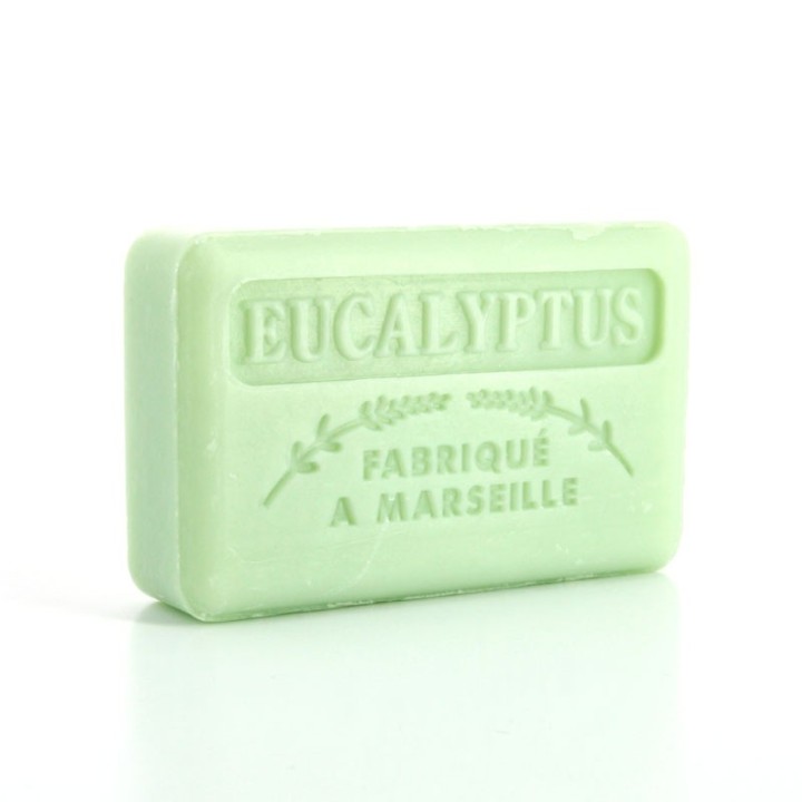 Savon Eucalyptus -  Made in Marseille -  enrichie au beurre de karité bio