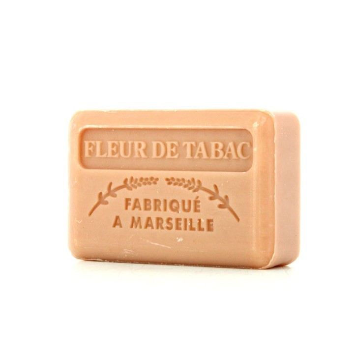 Savon Fleur de Tabac -  Made in Marseille -  enrichie au beurre de karité bio
