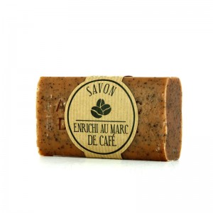 Savon au marc de café exfoliant 100g Savon au marc de café exfoliant 100g