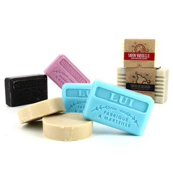 Coffret de Savons Duo pour LUI par la Savonnette Marseillaise