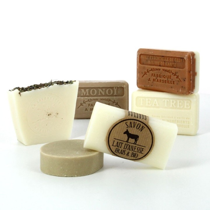 Pack Assortiment Découverte de Savons Par La Savonnette Marseillaise