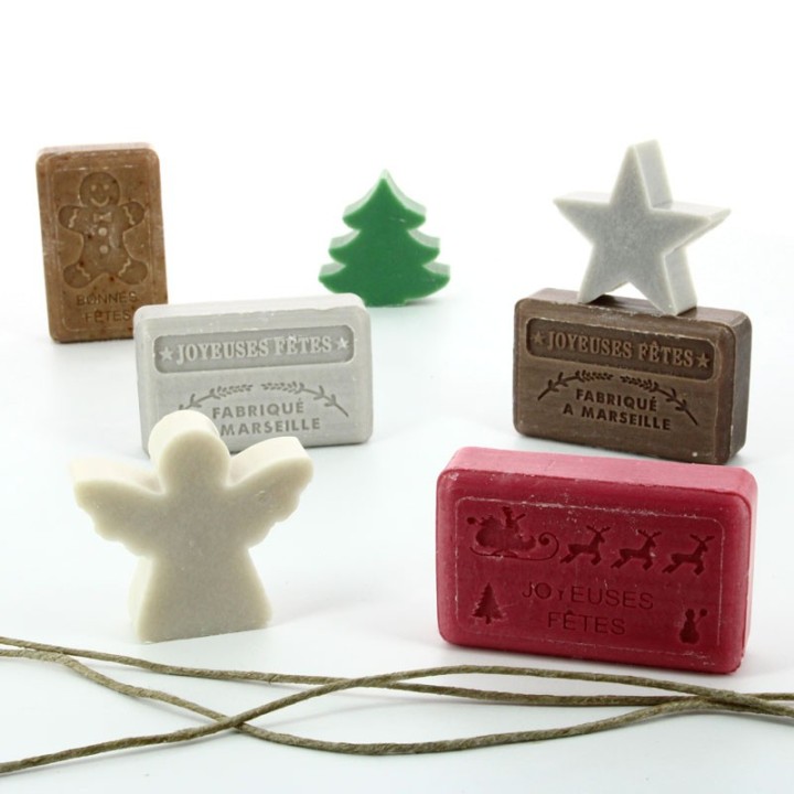 Le pack « Savons de Nöel », esprit des fêtes jusque dans la salle de bain…et le sapin !