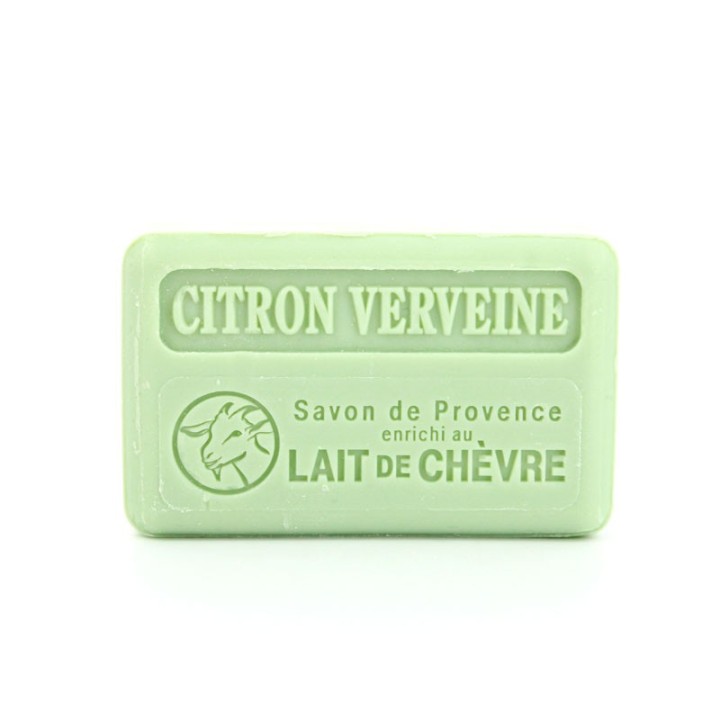 Savon au Lait de Chèvre Citron Verveine 100g