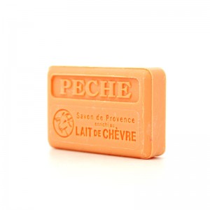 Savon au Lait de Chèvre Senteur Pèche 100g