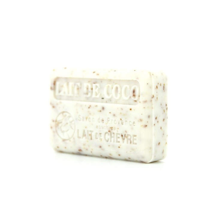 Savon au Lait de chèvre et Lait de coco 100g La Savonnette Marseillaise