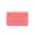 La petite Savonnette Marseillaise I Love You 60 g