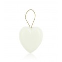Le coeur blanc avec corde 90 g