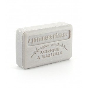 Joyeuses Fêtes Argent Savonnette Marseillaise 125 g Joyeuses Fêtes Argent Savonnette Marseillaise 125 g